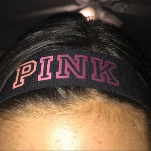 Pink headband